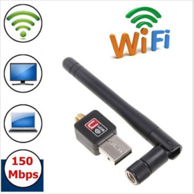 150M USB WiFi Wireless Adapter LAN w/Antenna Raspberry Pi2 B+ralink rt5370_z8