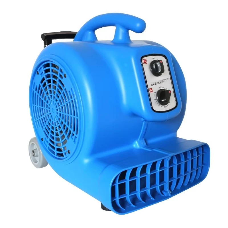 3 Speed Timed High Efficiency Floor Dryer Blower with Handle and Wheels for Air