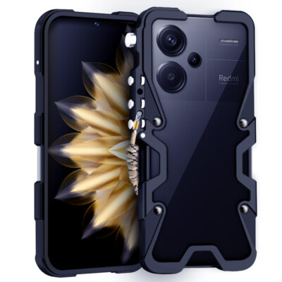Metal Aluminum bumper Shockproof case For Xiaomi Redmi Note 13 Pro+ / Turbo 3