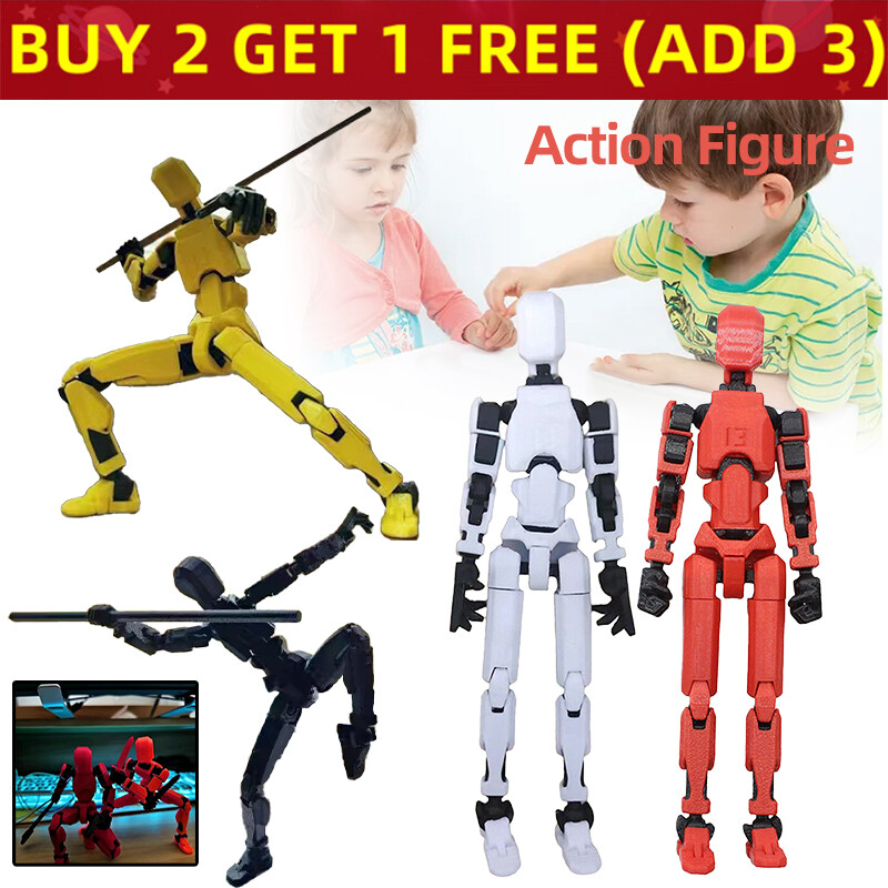 ,titan 13 Action Figure Toy Robot,3d Printed Jointed Movable
