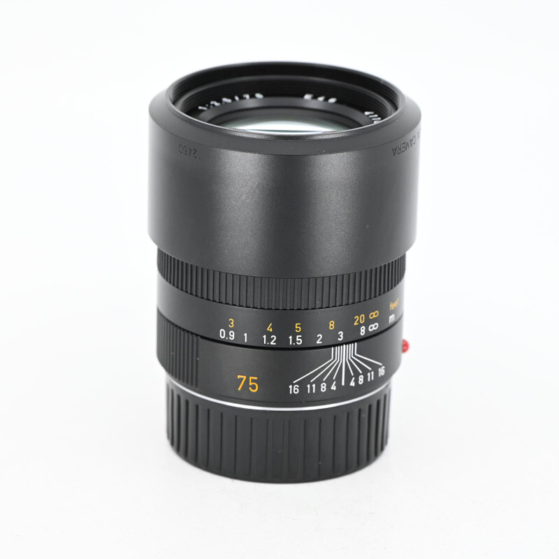 Leica M Summarit 75mm/2,5 Noir