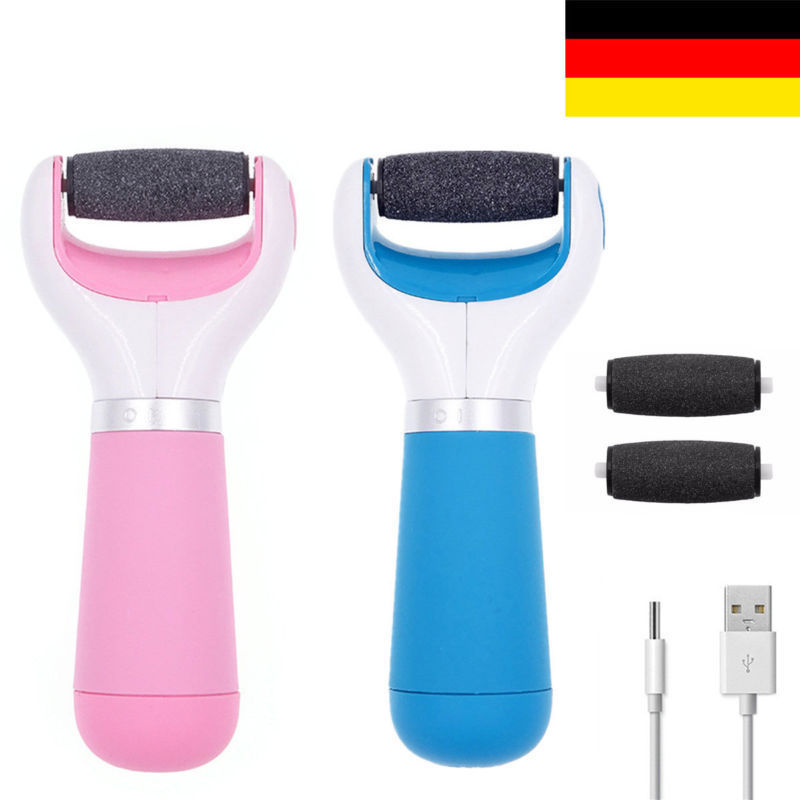 Velvet Smooth elektrisch Fußpflege Fußpflegegerät Hornhautentferner Pediküre SET