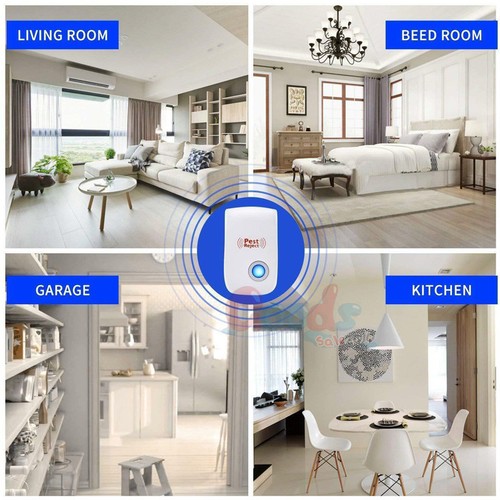 4Pcs UltraSonic Mosquito Pest Repellent Mice Rat Control ...