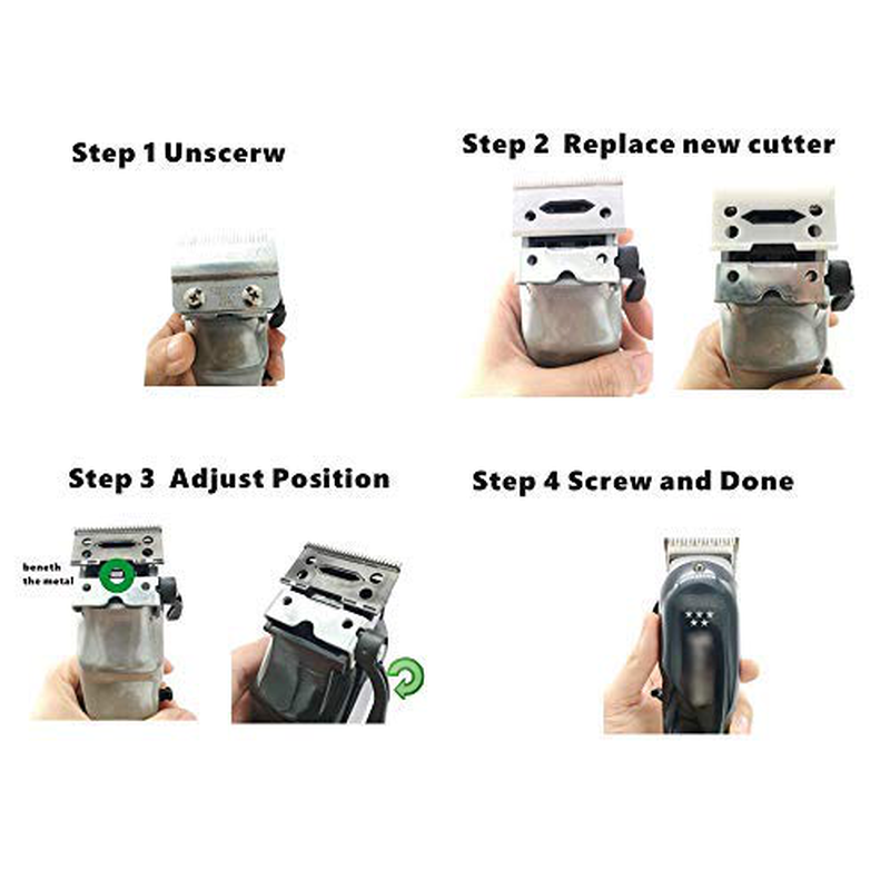 Wahl Ceramic Blade Cutter for Senior Sterling Magic Clippers Replacement 2-Hole