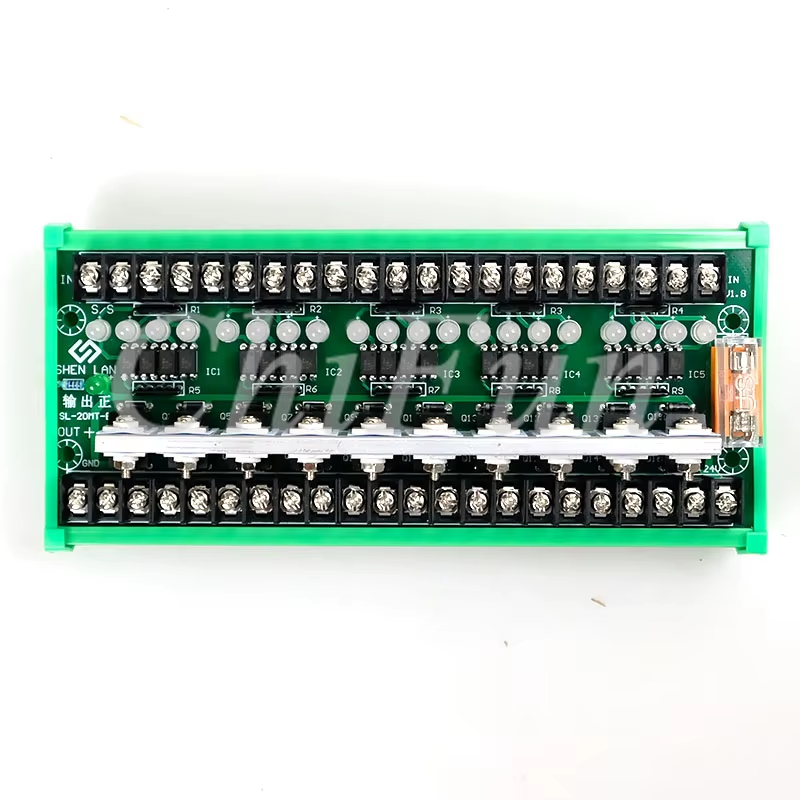 20 way PLC amplifier board Universal input transistor optocoupler isolated power