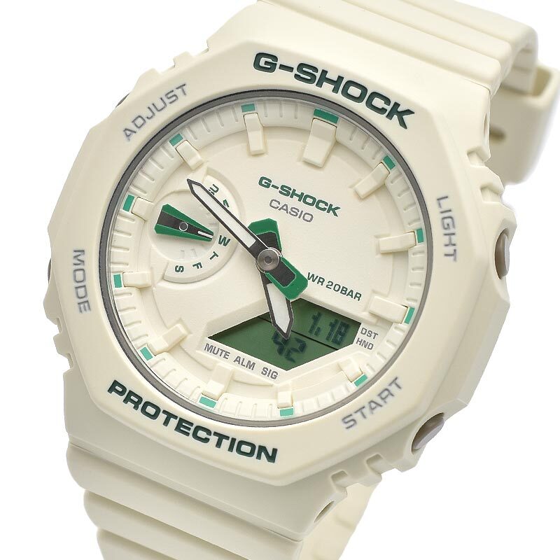 CASIO G-SHOCK GMA-S2100GA-7AJF Green Accent Color Analog