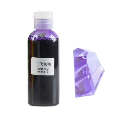 Epoxy Resin Pigment Dye 22 Colors Translucent 80g UV Resin Colourant Craft