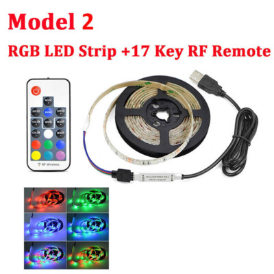 DC 5V 2835 USB LED Strip Light  SMD USB Cable Power RGB LED Light lamp Flexible