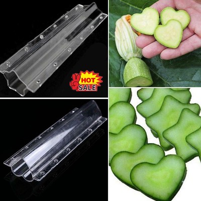 Heart Shape Cucumber Shaping Mold Vegetable Growth UK J2O4 Forming Tool Nice