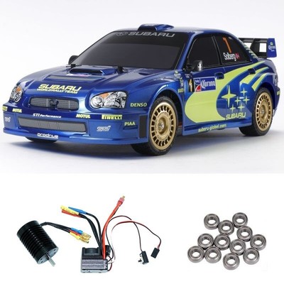 Tamiya Subaru Impreza WRX 2004 4WD TT-01E Brushless Edition, Lager - 300047372BL