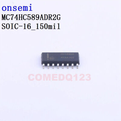 10PCSx MC74HC589ADR2G SOIC-16_150mil onsemi Registers #F20