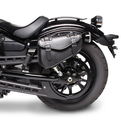 Bag Saddlebag Side Skin Universal Custom Bike Suzuki Intruder Marauder Vl