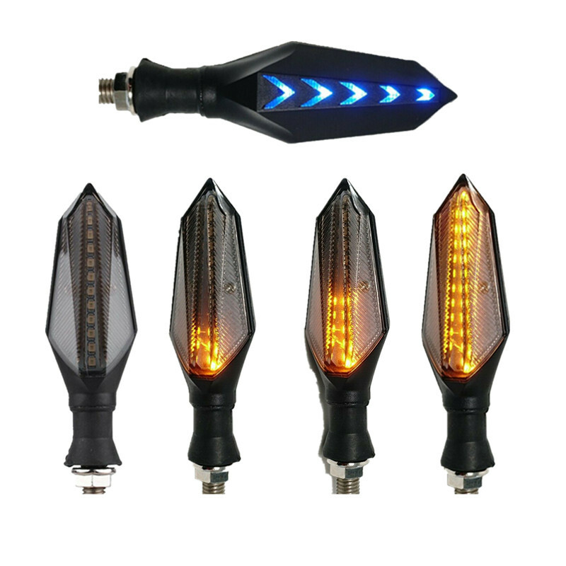 Universal Motorcycle 11LED Turn Signals Indicator Light Two Side