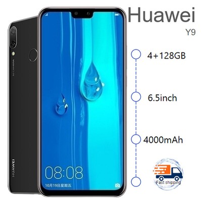 Huawei Y9 2019 128GB 6.5-inch Global ROM Unlocked Multi-Language Smartphone