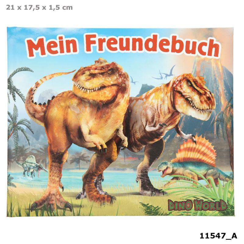 Freundebuch Dino World 2 Freundschaftsbuch Kindergarten Schule Mädchen Freunde