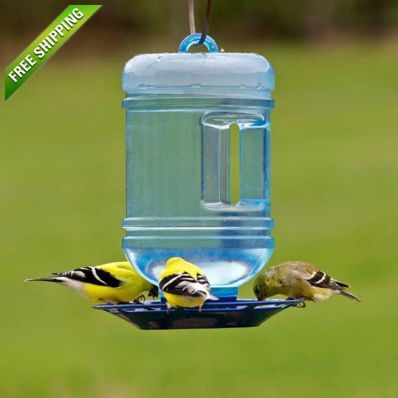 Bird Water Bottle Feeder Wild For Birds Variety Drink Hanging - New