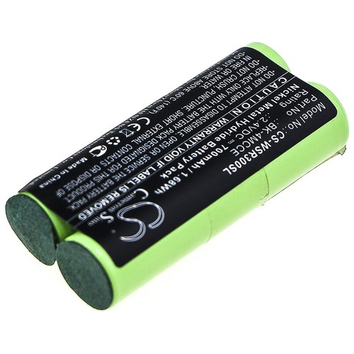 700mAh Battery For Waterpik Sensonic Plus SR-3000E,900 Sonic Toothbrush,BK-4MCCE
