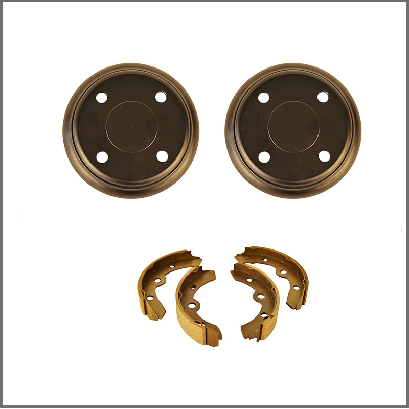 Club Car Golf Cart Brake Shoes & Drums Kit 1995Up DS and Precedent eBay