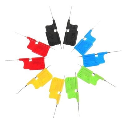 10Pcs SDK08 Test Clip SMD IC Test Hook Clips for Electrical Testing Ultra Small 