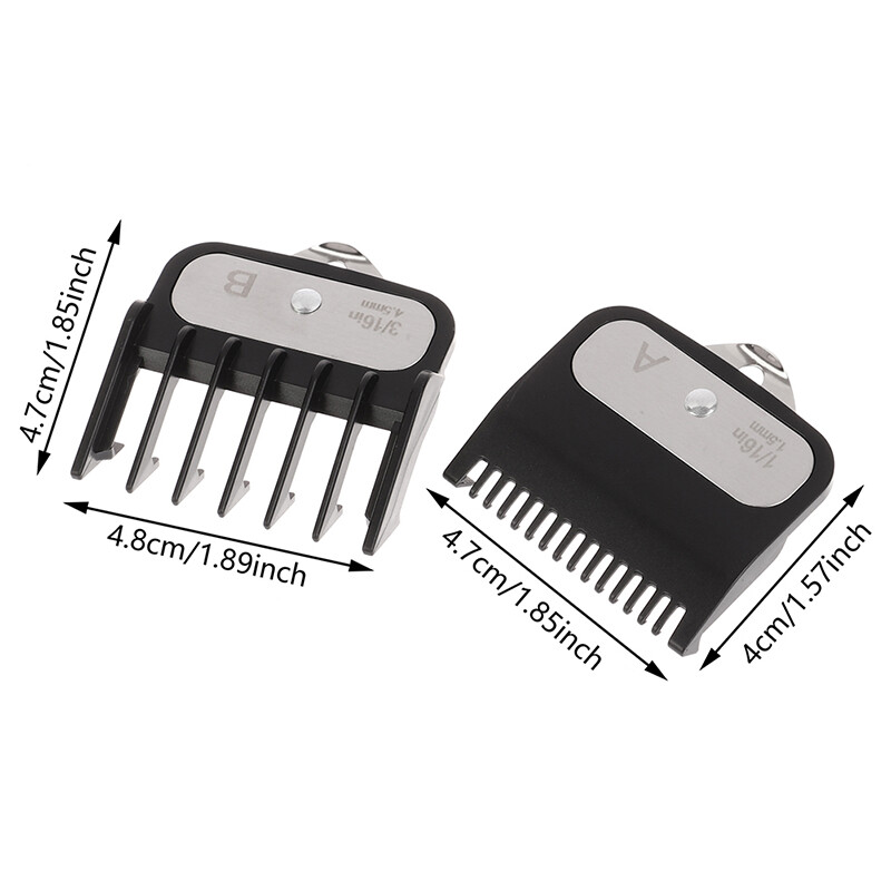 1.5mm+4.5 mm Hair Clipper Guide Comb Set Standard Guards Attach Trimmer ParUS