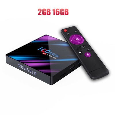 H96 Max RK3318 Android 9.0 Smart Set Top Box 4G 32G/64G 2.4G&5G Wifi 4K HDR Box