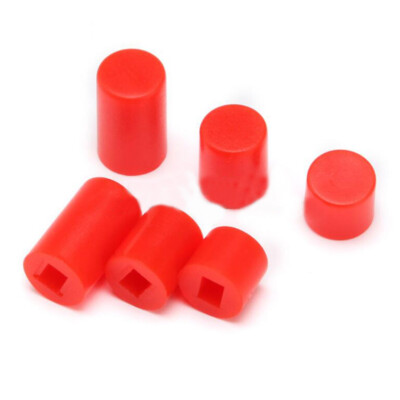 High Quality 10MM High Red Press Key Caps For 8*8mm 8.5*8.5mm Switches  New