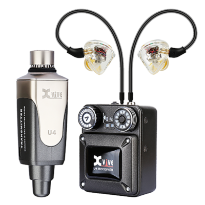 Xvive U4T9 Complete System - U4 Wireless System and T9 In-Ear Monitors