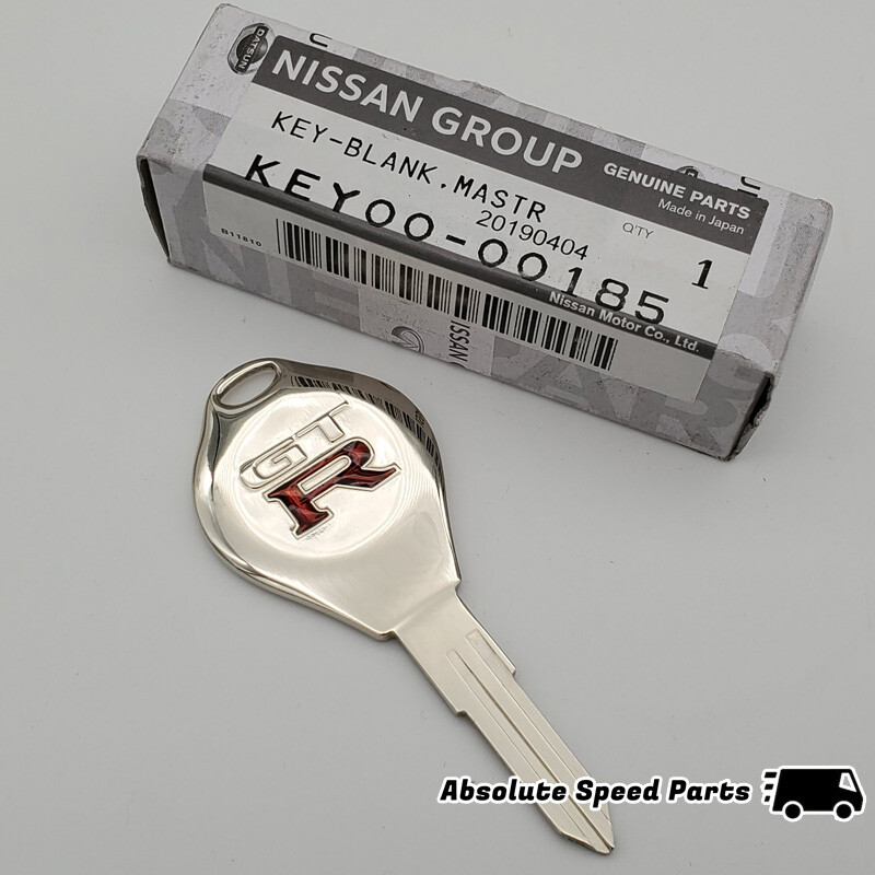 Nissan マスターキー Rロゴ付き KEY00-00185 Nissan GTR Key Blank R32 R33 GTR Skyline JDM OEM New RB26