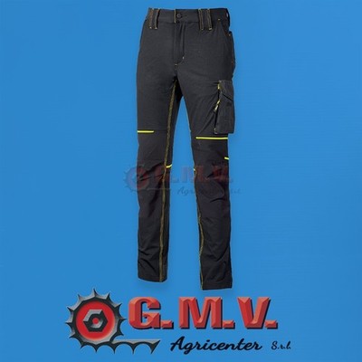 U-Power Pantalone da Lavoro World in Tessuto U-4 Stretch Slim fit