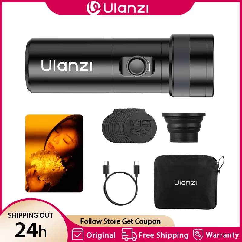 LM01 RGB 10W Photography Flashlight 4-Color Dimming Videography Flash Led Light
