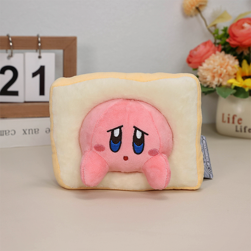 13cm Kirby Super Star Plush Toast Bread Kirby Cuddly Stuffed Toy Soft Doll