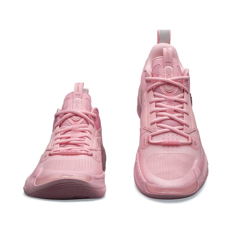 Pre-owned Li-ning Way Of Wade 10 ‘cherry Blossom' Men's Basketball Shoe Abas083-3 In Pink