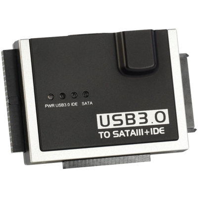Xystec Universal-Festplatten-Adapter für IDE/SATA auf USB 3.0, inkl. Netzteil