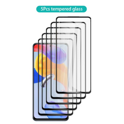 Tempered Glass Screen Protector For Xiaomi Redmi Note 12 11 10 9 Mi 11T 10T Pro
