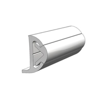 TACO V21-9501WH Boat Marine White 1-1/2   X 7/8   Rigid Vinyl Rub Rail Per Foot