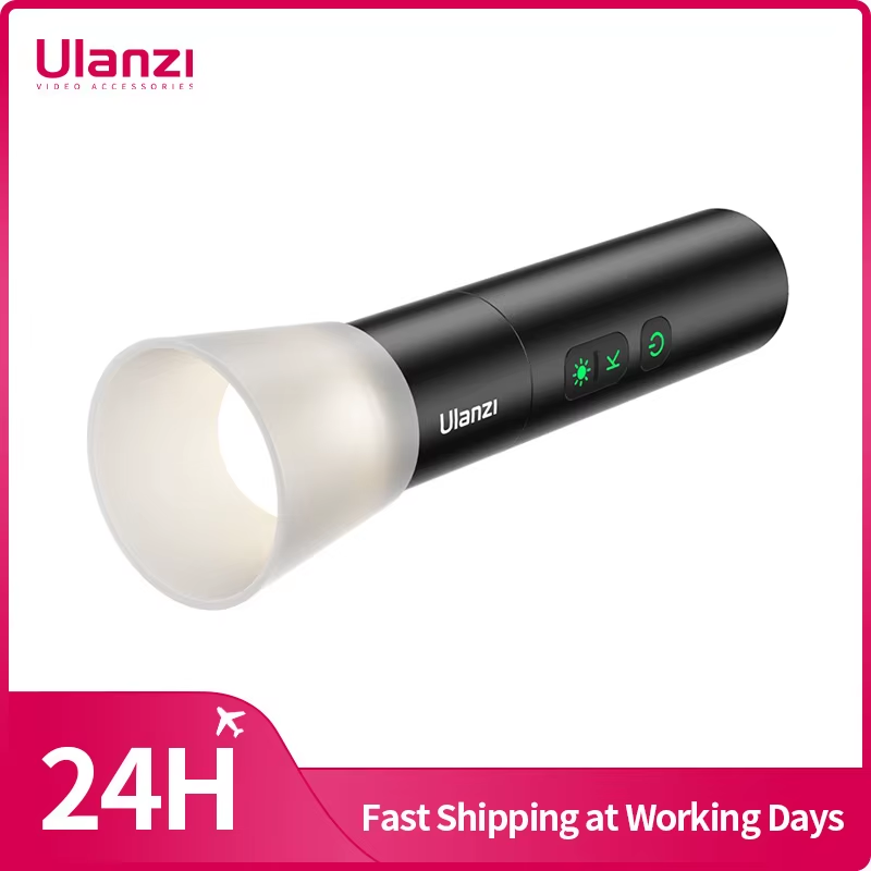 Videography Flashlight Zoomable Photography Fill Light Ambience Light with 1/4''