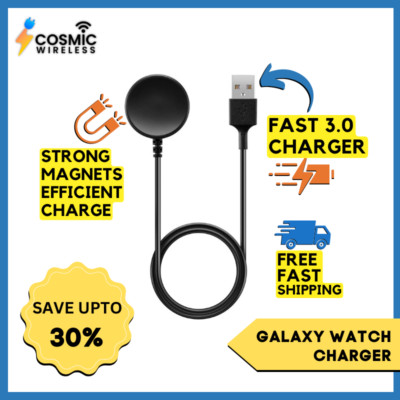 FAST Wireless Charger (3.0) For Samsung Galaxy Watch 7/6/5/5 Pro/4/3
