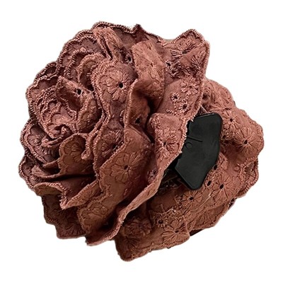 Spring Hair Barrettes Lace Flower Claw Clip Hair Clip Lady Hair Shaping Tool