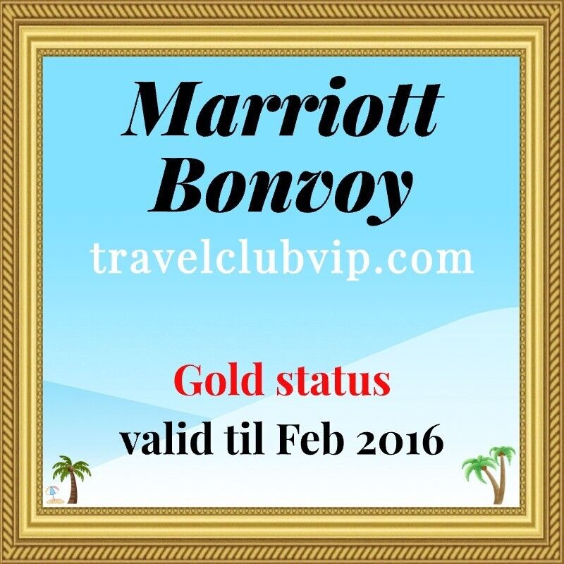 Marriott Bonvoy Gold Status Upgrade (Valid Till Feb 2026)