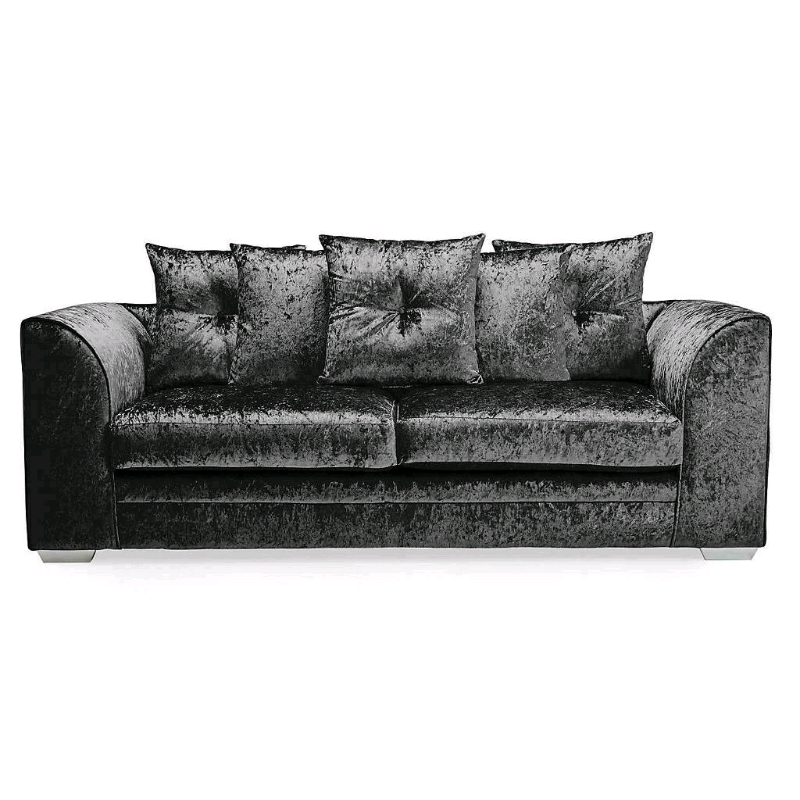 Crushed Velvet Sofa 3+2 Sofa or corner suite in Redbridge, London