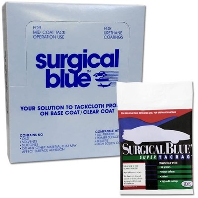Surgical Blue Tack Rags – 12 Pack (Made in USA), 15801 – New