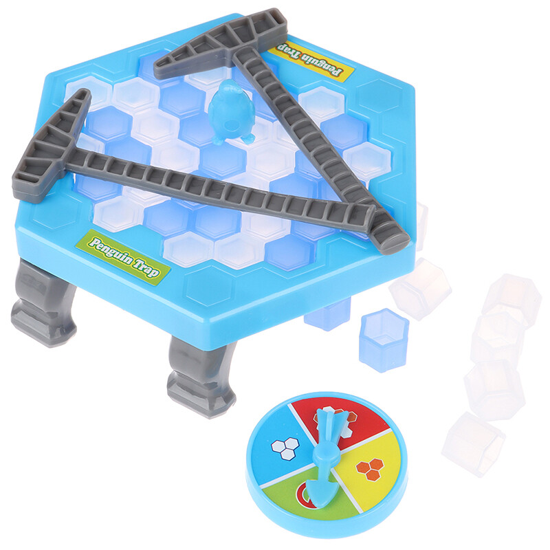 Mini Penguin Trap Board Game Ice Breaking Save The Penguin Party GameY_$z