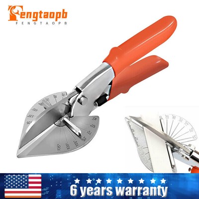 Multi Angle Scissors Trunking Cutter Miter Shear Hand Tools 45-135° Adjustable