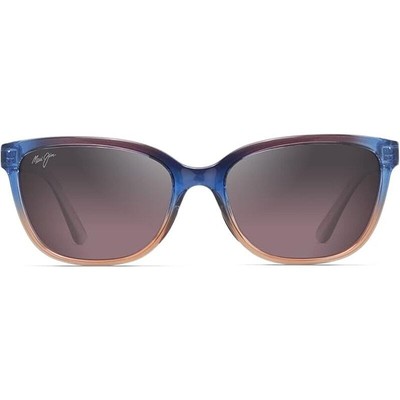 Pre-owned Maui Jim Women's Polarized Cat Eye Sunglasses, Small In Multicolor