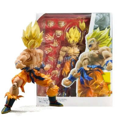 Shf Dragon Ball Z Son Goku Legendary Action Figure PVC mobile Collection Anime 1