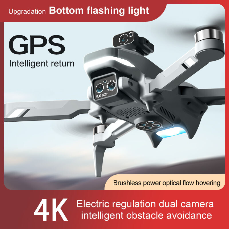 4DRC M2S RC Drone GPS 5G WIFI 4K Dual Camera 360&deg; Obstacle Avoidance Quadcopter