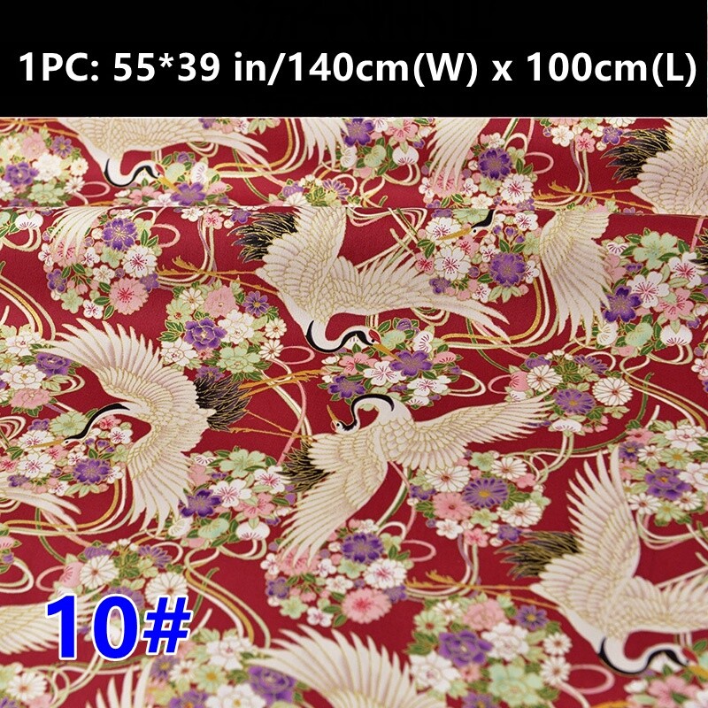 Tissu En Coton Japonais Haori Yukata Kimono Rideau Artisanat DIY Couture