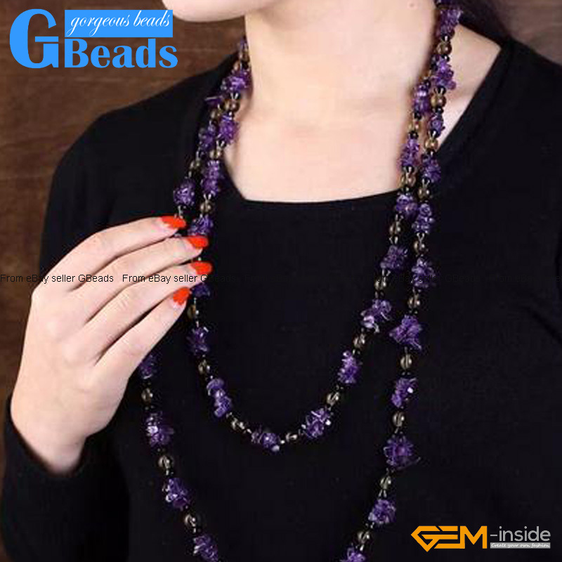 Assorted Stones 5-8mm Chips Stone Freeform Nugget Gravel Beads Strand 34