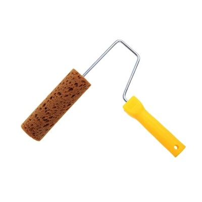 Paint Tool Texture Pattern Paint Roller Brush Ornament with Handle for Home Wall
