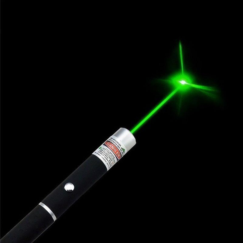 Military 5MW High Power Green Laser Pointer Pen Lazer 532nm Visible Beam Light